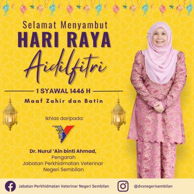 Selamat Hari Raya Aidilfitri 1446H / 2025M